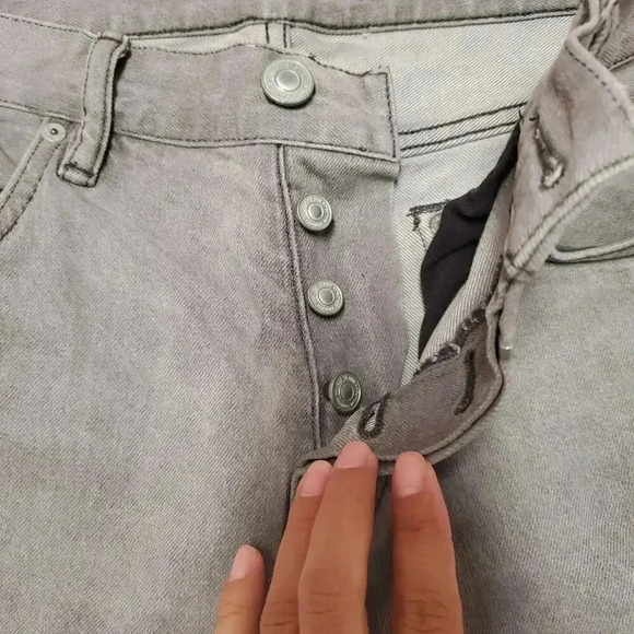 All Saints Cigarette Stretch Cotton Blend Men Jeans - Picture 6 of 10